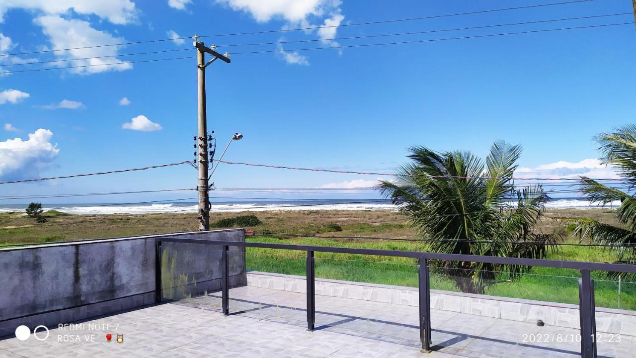 Casa De Frente Para O Mar Em Ilha Comprida Sp Exterior foto