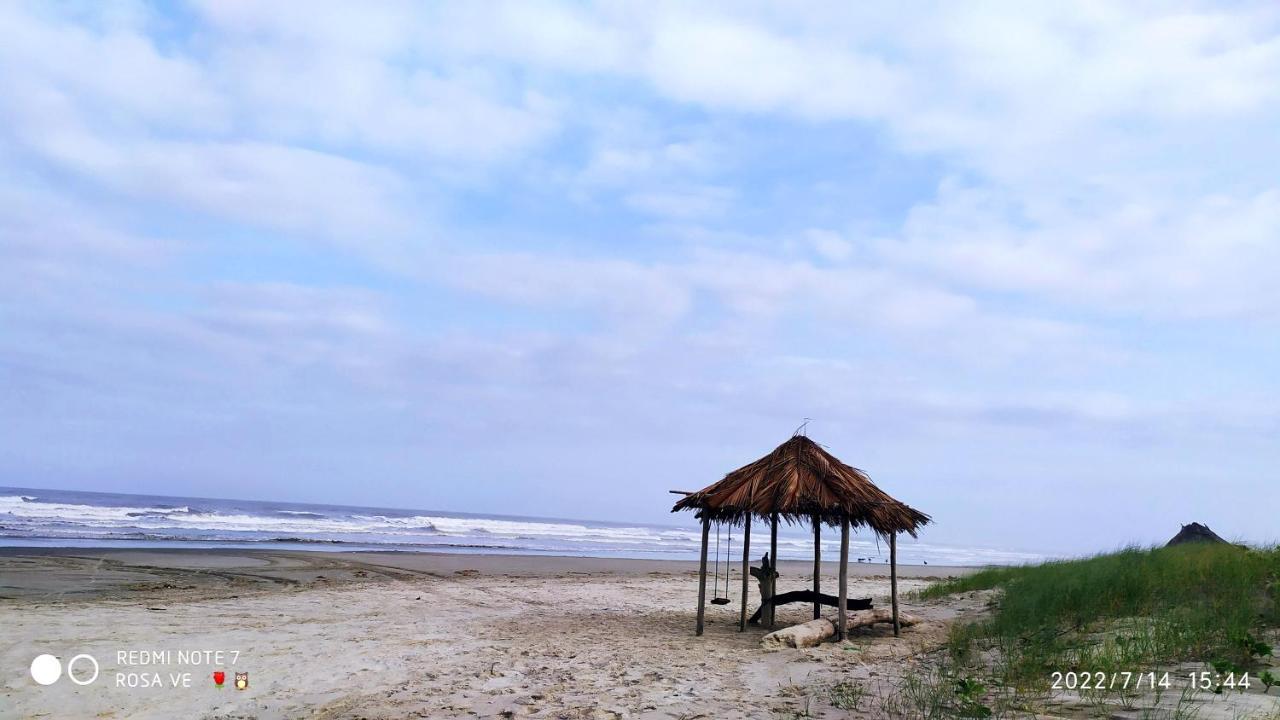 Casa De Frente Para O Mar Em Ilha Comprida Sp Exterior foto